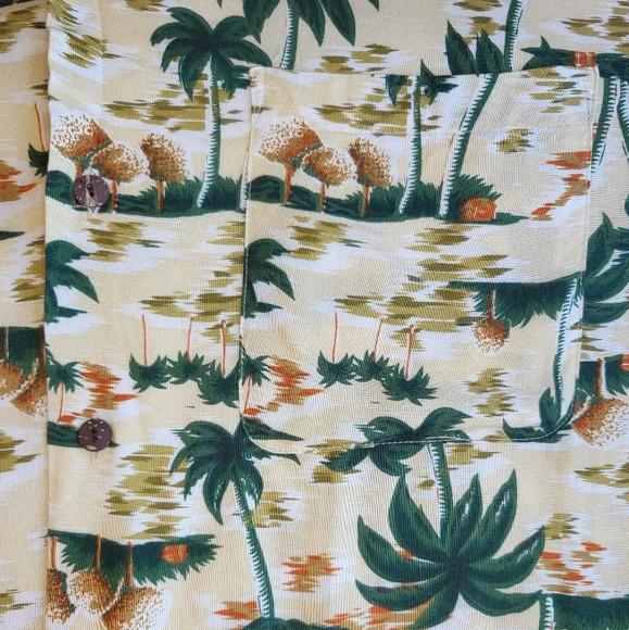 Vintage Get Arnie Shirt Mens XL Hawaiian Camp Button Down Vacation Resort Wear - Picture 6 of 10